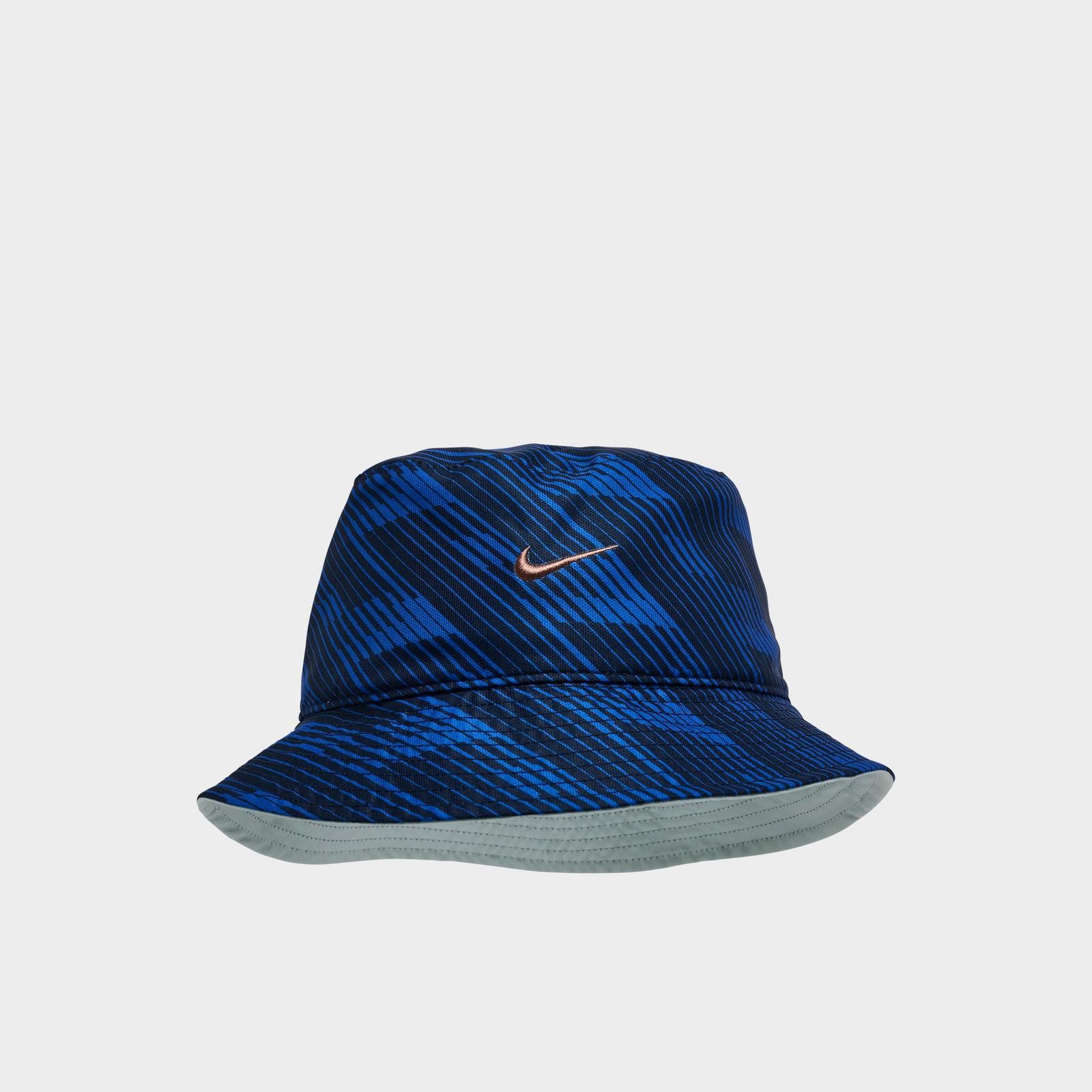 Nike France National Team Reversible Woven Bucket Hat - Navy/Mint