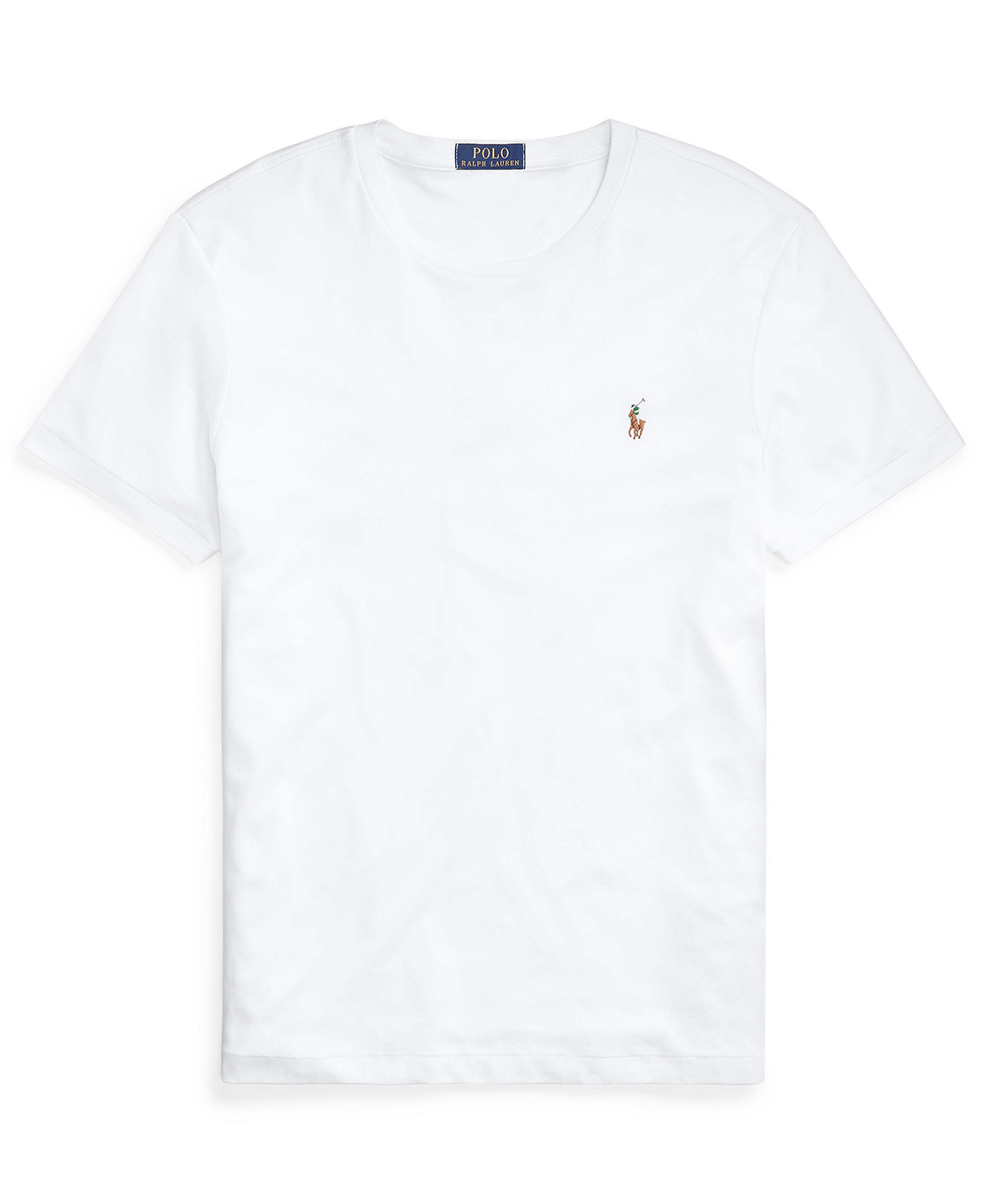 Polo Ralph Lauren Men's Custom Slim-Fit Soft Cotton T-Shirt - White