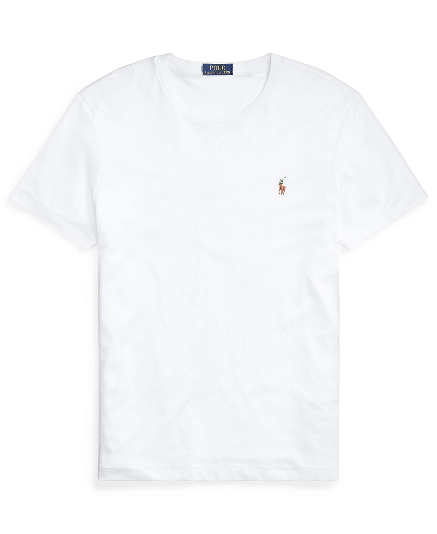 Polo Ralph Lauren Men's Custom Slim-Fit Soft Cotton T-Shirt - White