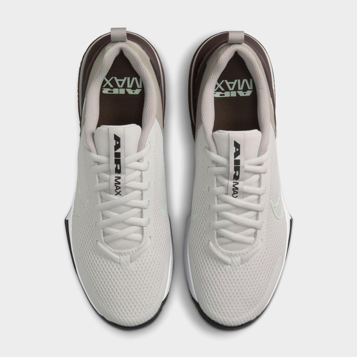 Men's Nithtke Air Max Alpha Trainer 6 Training Shoes - Part 1 - Platinum Tint/College Grey/Black/Barely Green - Top view
