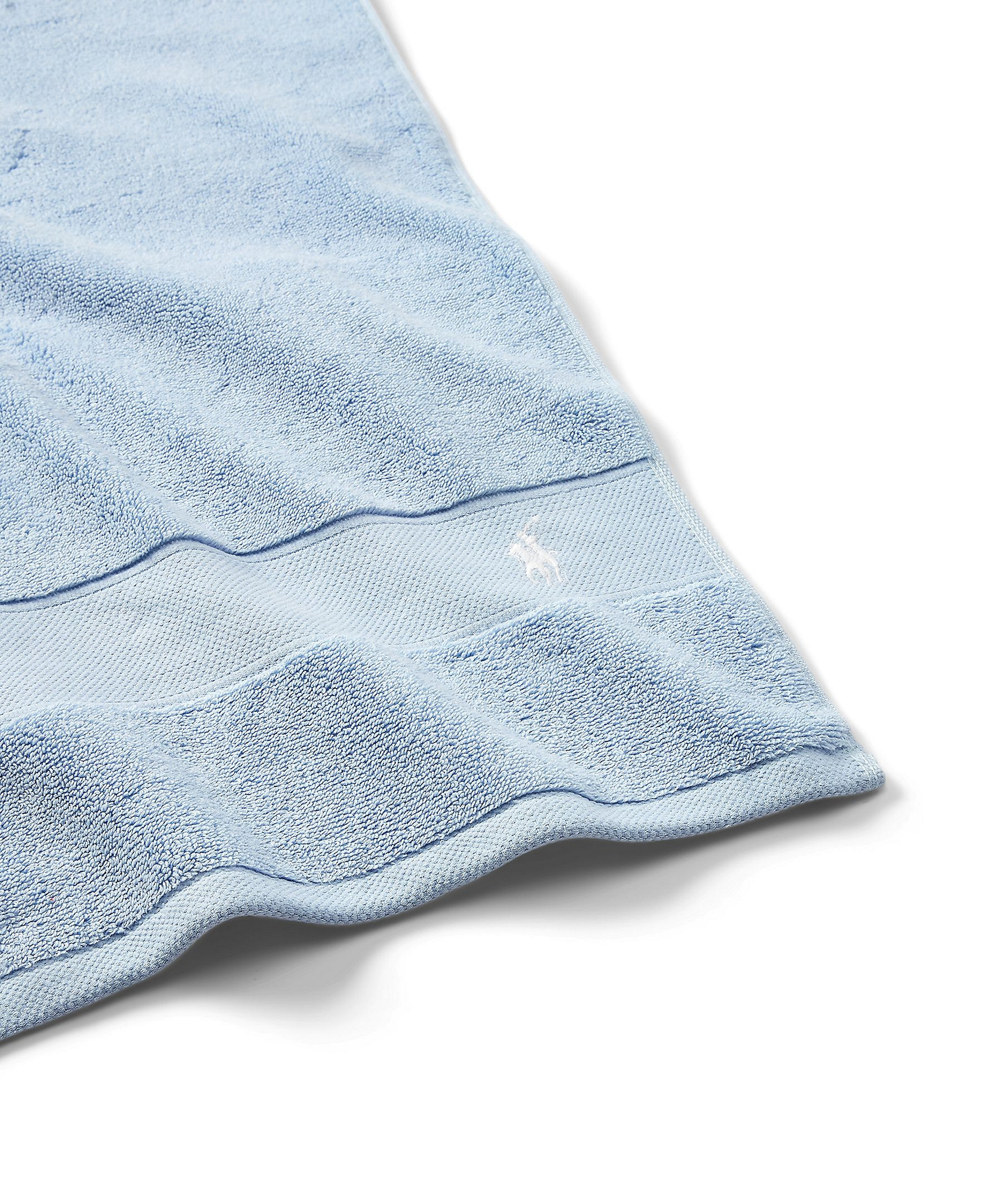 Polo Ralph Lauren Polo Player Cotton Bath Towel, 58" x 30" - Office Blue