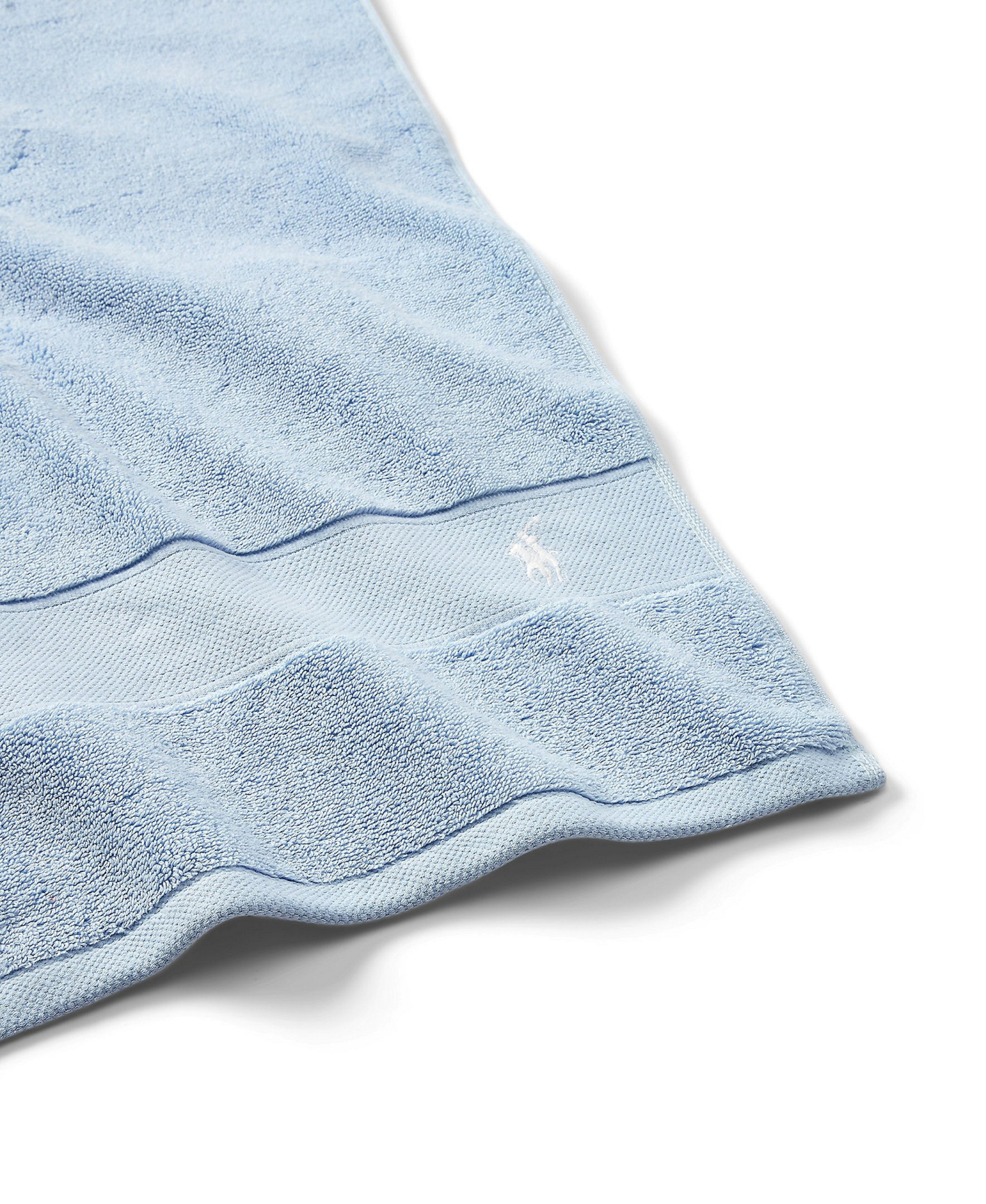 Polo Ralph Lauren Polo Player Cotton Bath Towel, 58" x 30" - Office Blue