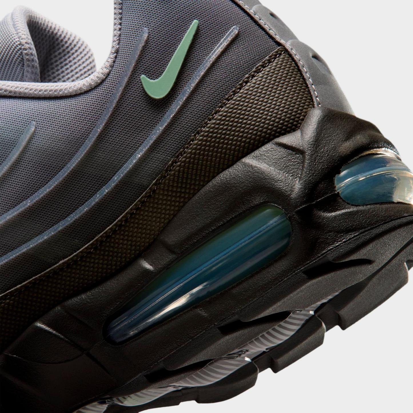 Men's Nike Air Max 95 Big Bubble Casual Shoes - Medium Ash/Wolf Grey/Metallic Silver/Steam (IH7853-200)