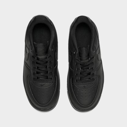 Little Kids' Nike Force 1 Casual Shoes - Black/Black/Black