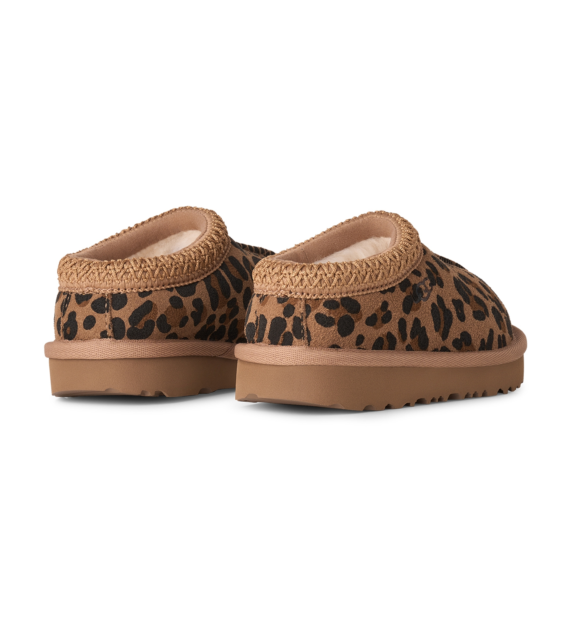 UGG® Toddler Kids Tasman II Spotted Clog Slippers - Tan