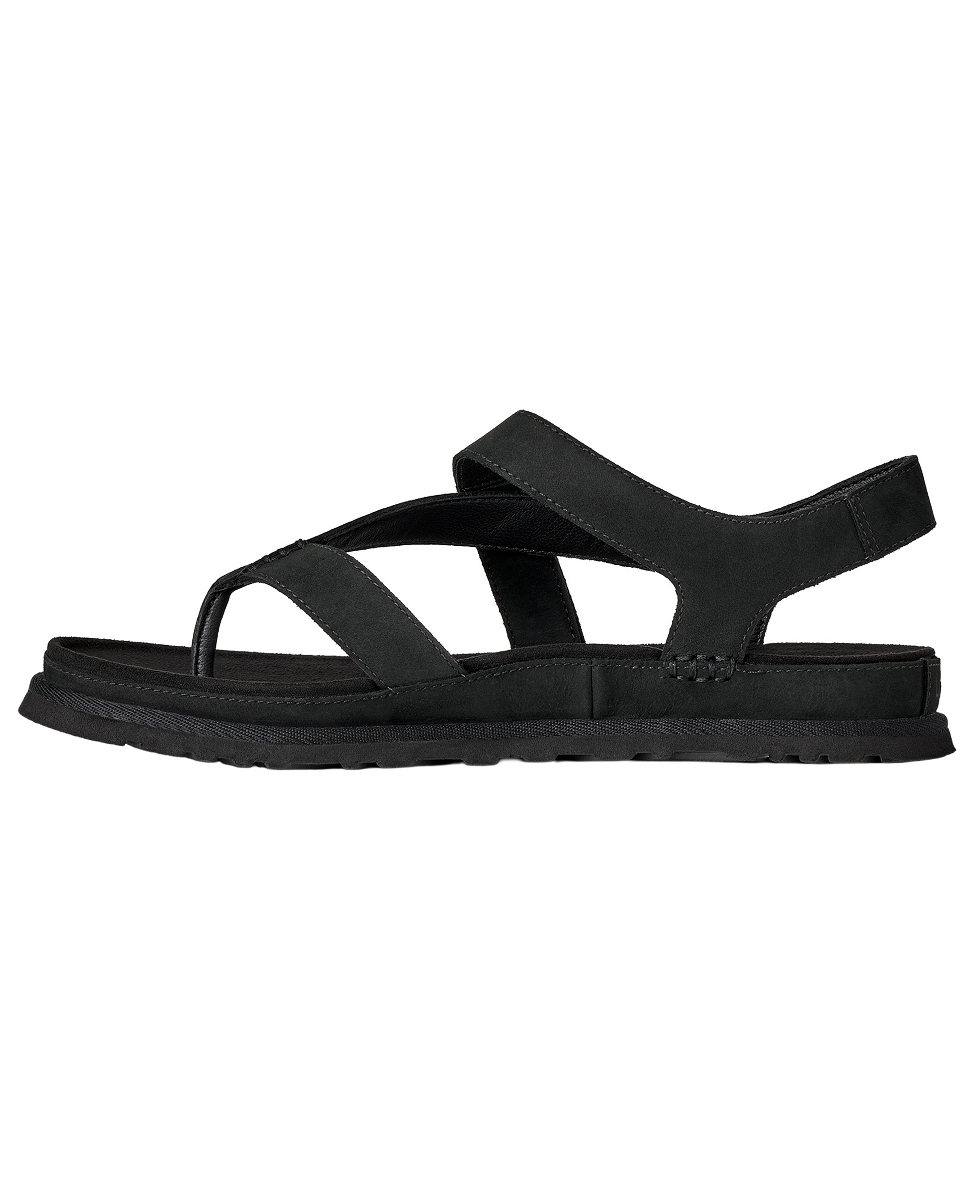 UGG® Women's GoldenGaze Open Toe Flat Sandals - Black