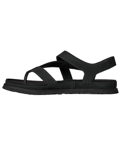 UGG® Women's GoldenGaze Open Toe Flat Sandals - Black