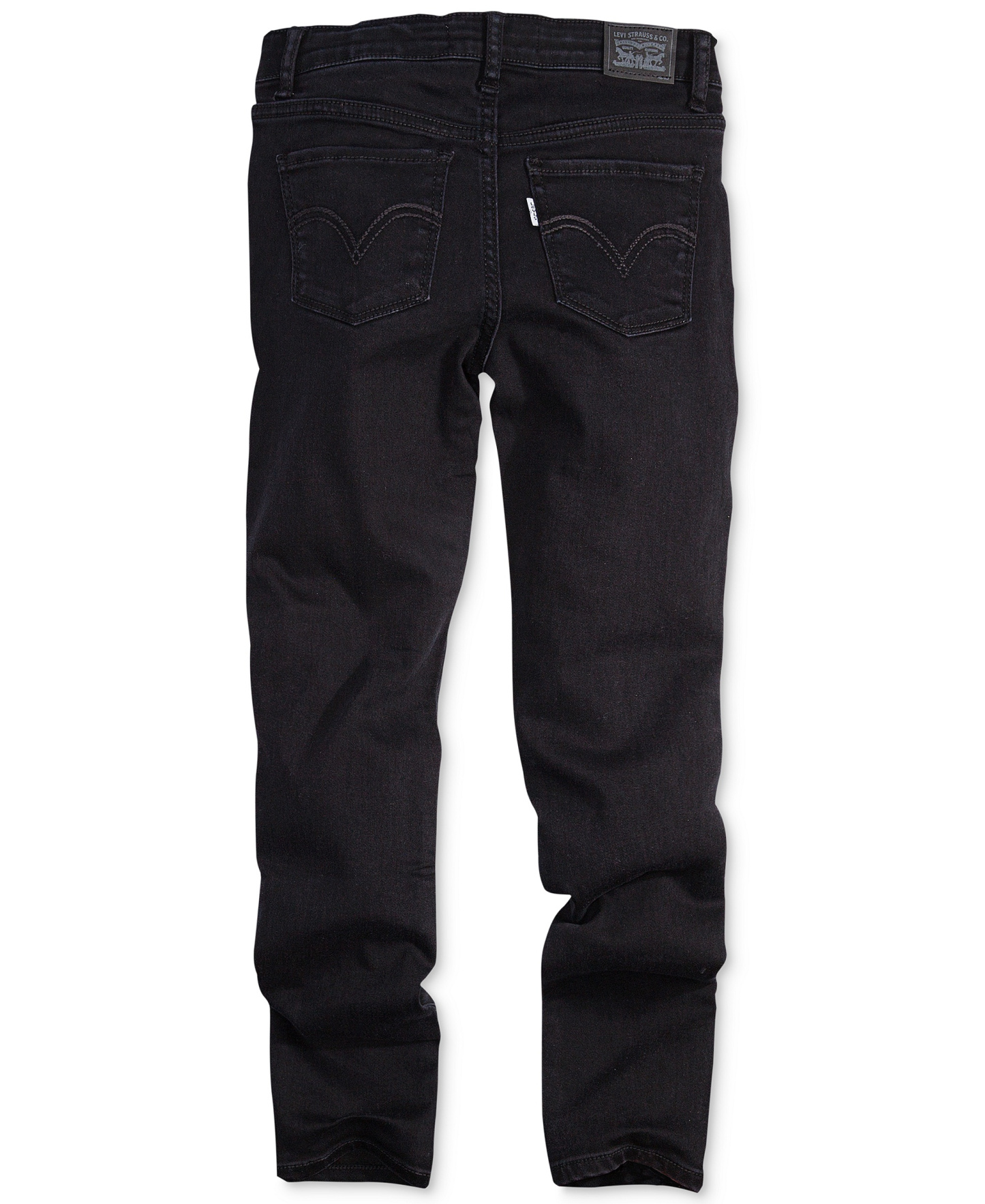 Levi's Big Girls 710 Super Skinny Denim Jeans - Deep Black