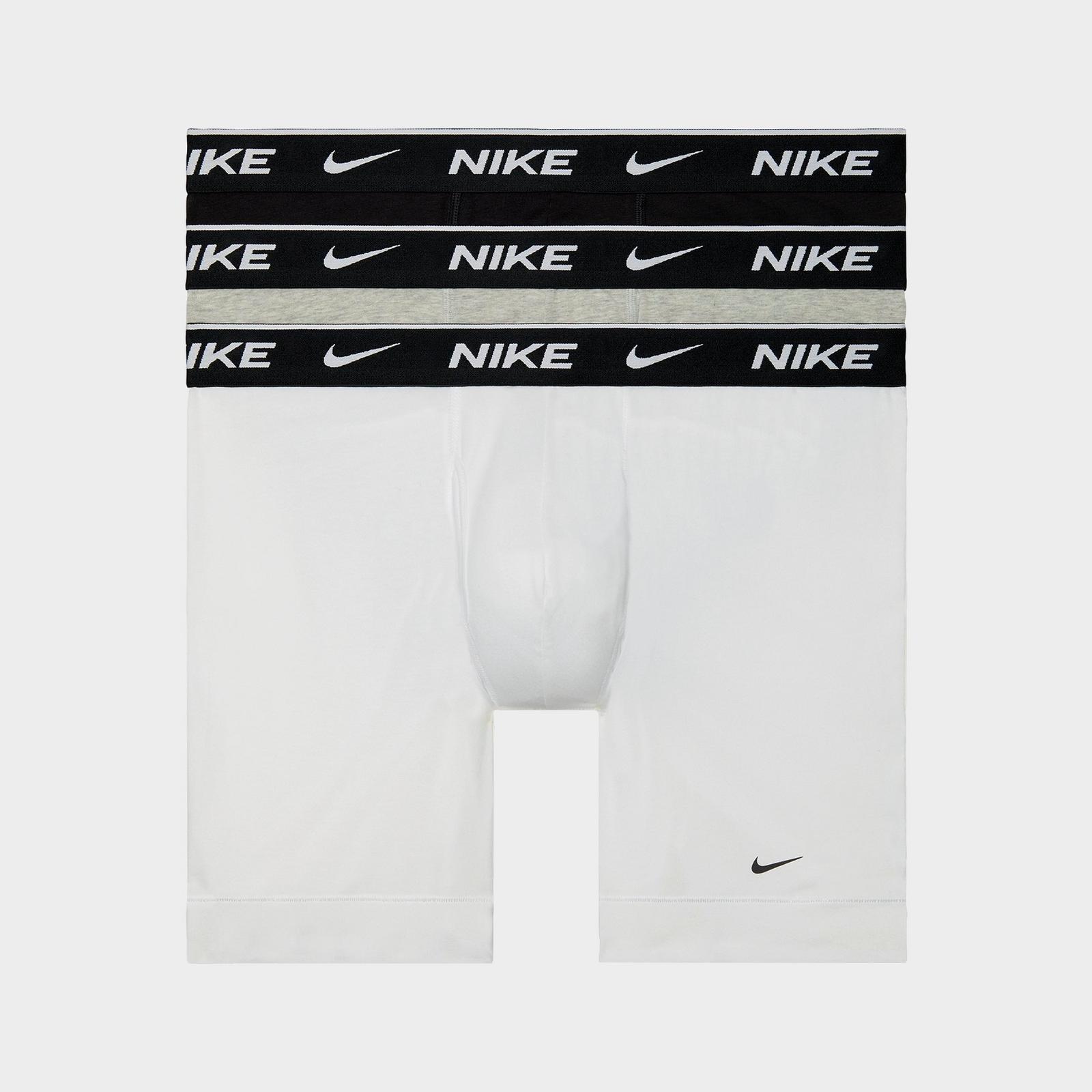 Men's Nike Stretch Cotton Boxer Briefs (3-Pack) - Multi-Color