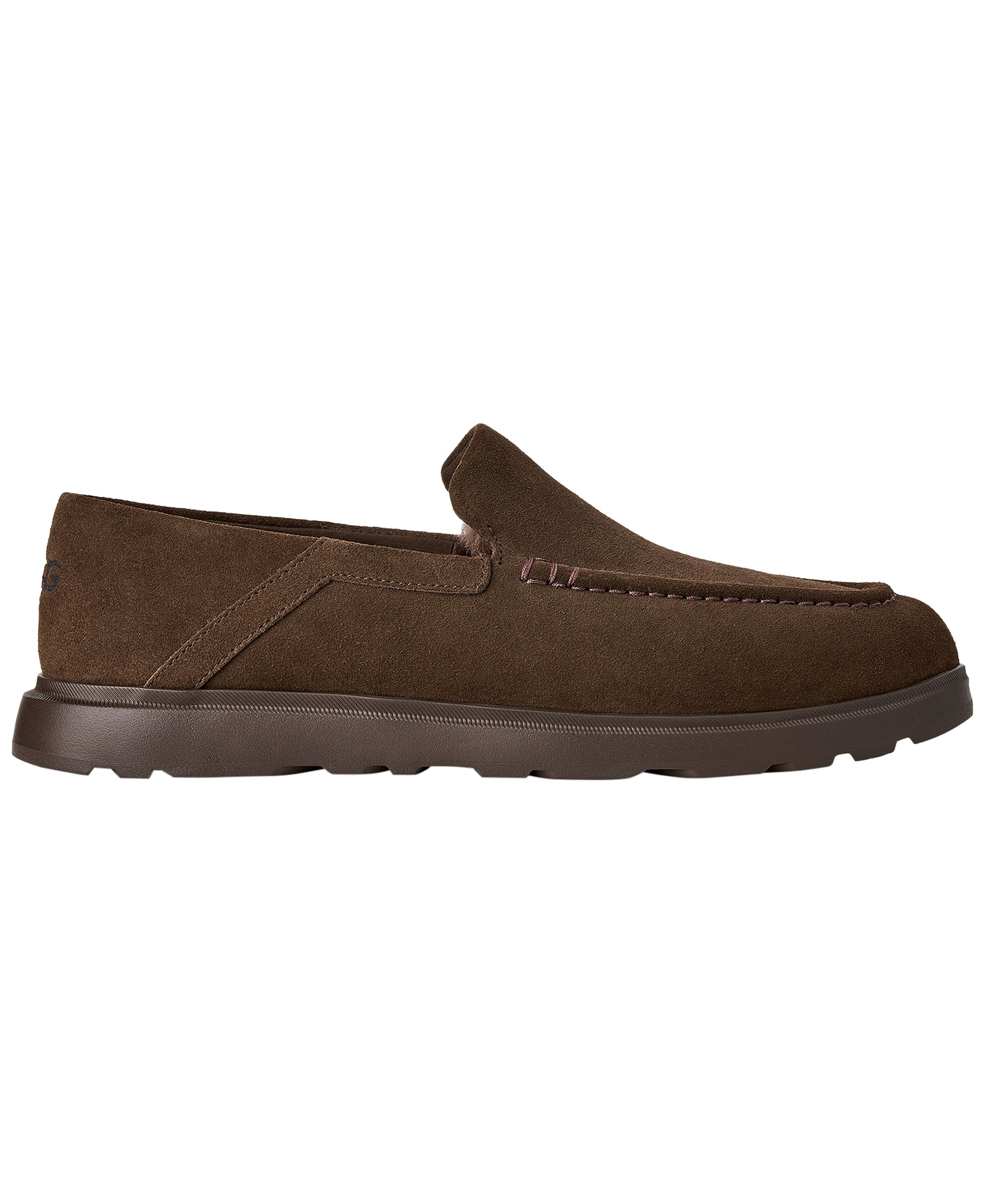 UGG® Men's Shep Suede Round-Toe Loafers - Dusted Cocoa