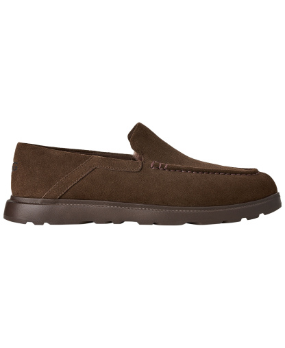 UGG® Men's Shep Suede Round-Toe Loafers - Dusted Cocoa