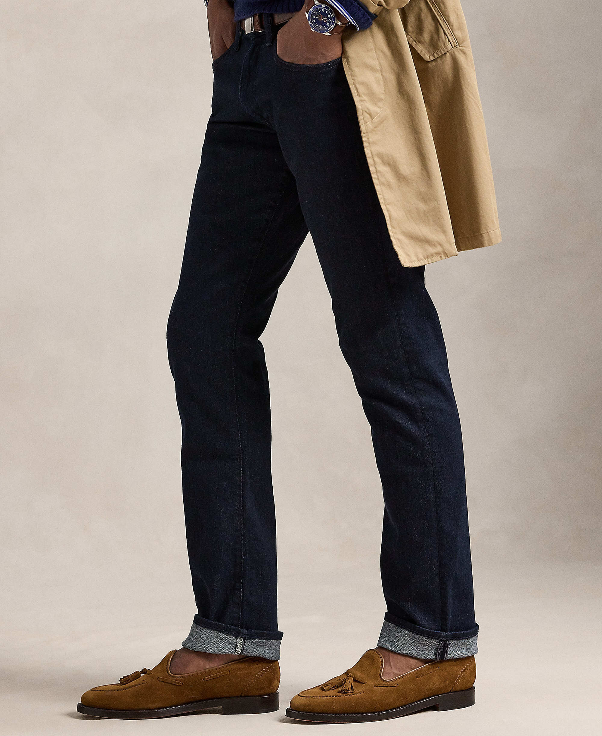 Polo Ralph Lauren Men's Varick Slim Straight Jeans - Miller Rinse