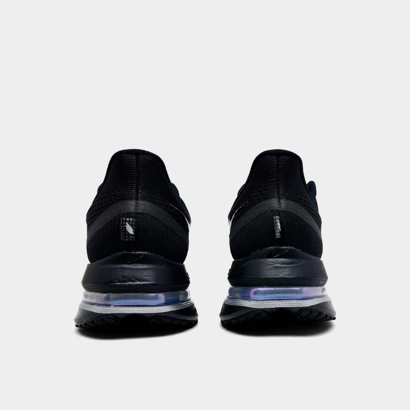 Men's Nike Pegasus Premium Running Shoes - Black/Metallic Silver/Black
