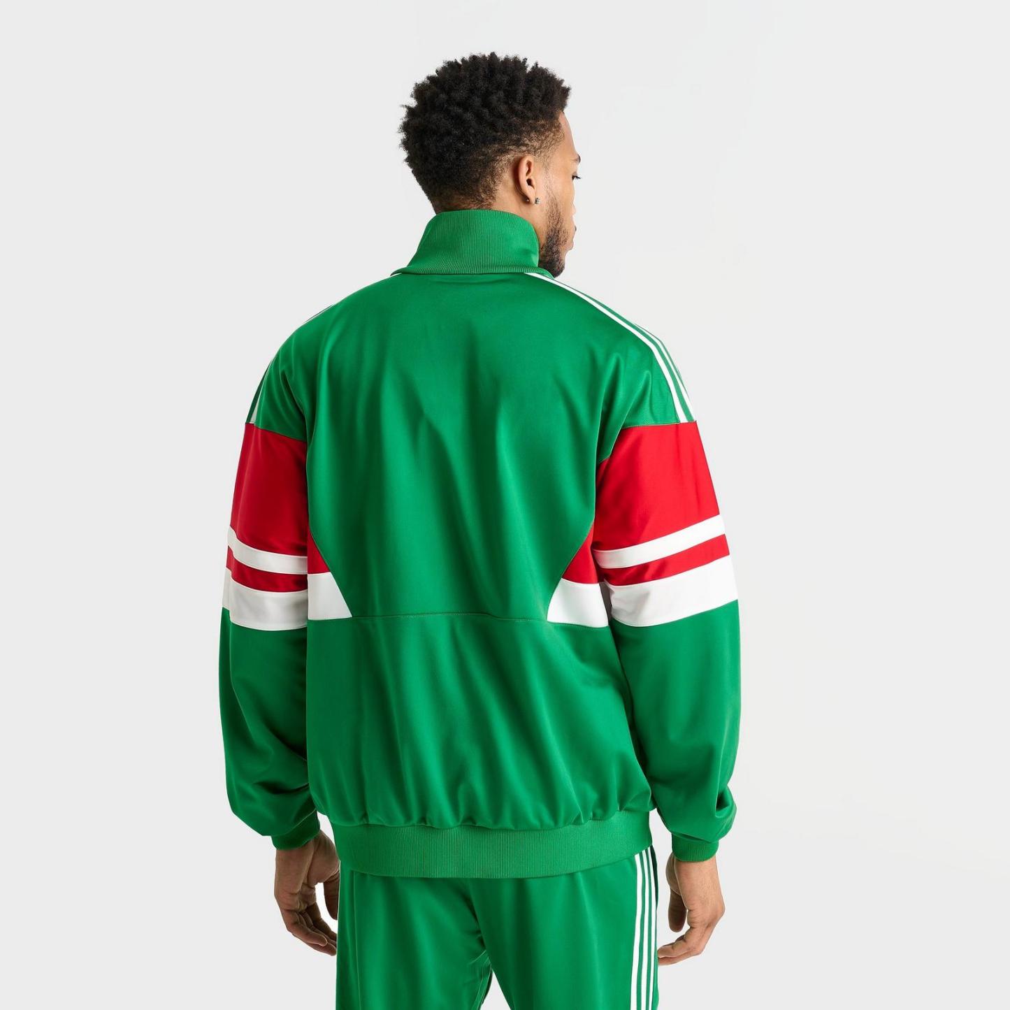 Men's adidas Mexico Home 1986 Soccer Track Top - Green - view 4
