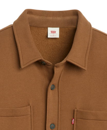 Levi's Men's Norwood Long-Sleeve Worker Shirt - Bison