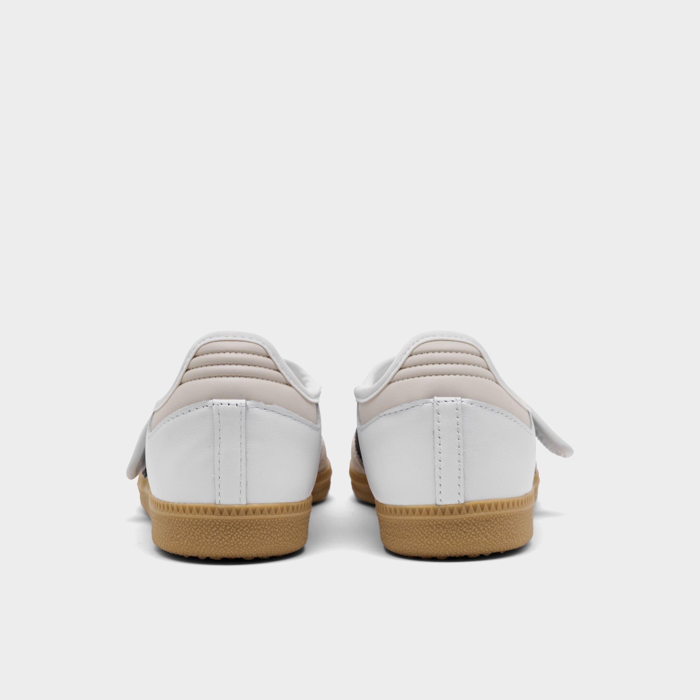 Women's adidas Originals Samba Jane Casual Shoes - Part 3 - Cloud White/Alumina/Core Black - Back view