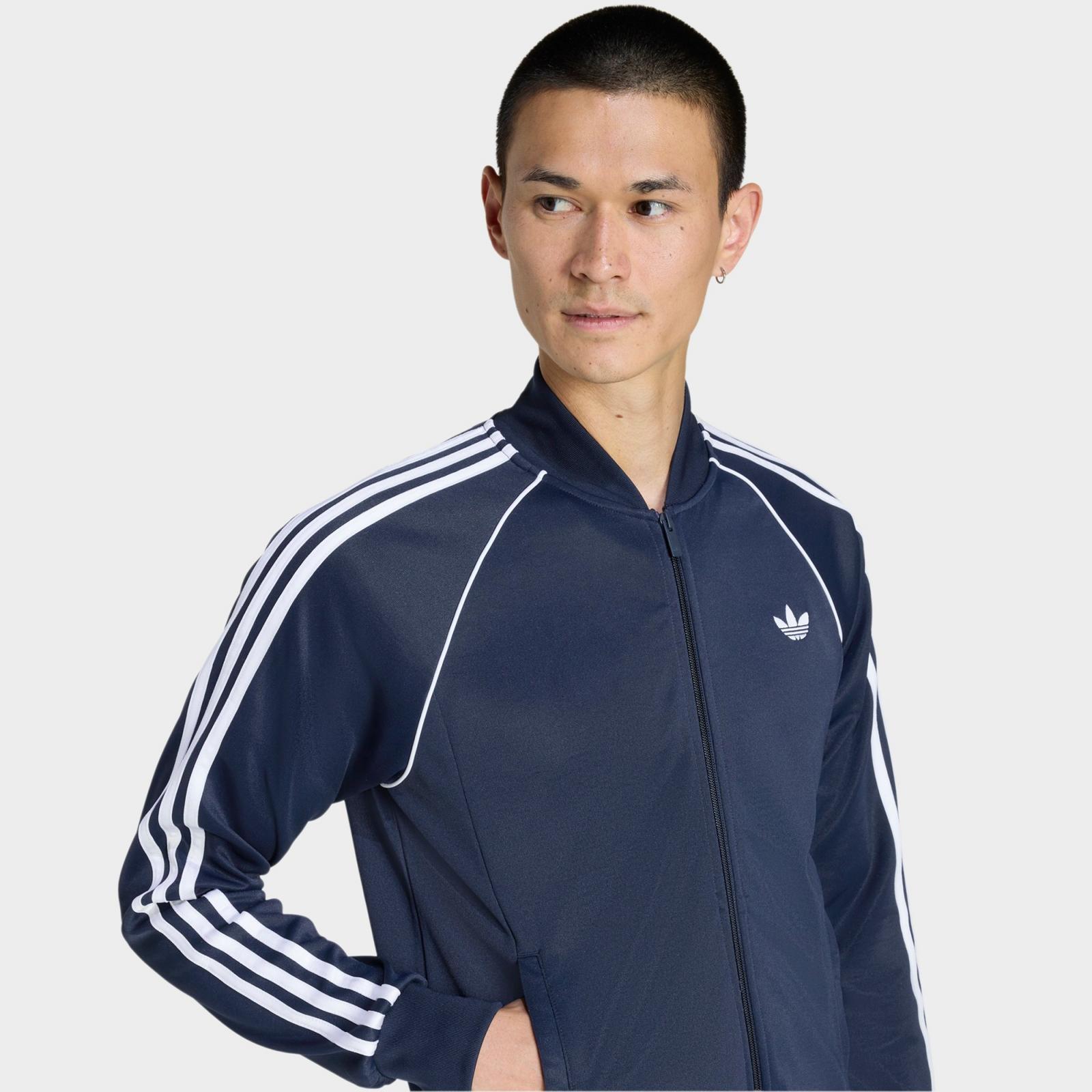Men's adidas Originals SST Track Top - Night Indigo - view 5
