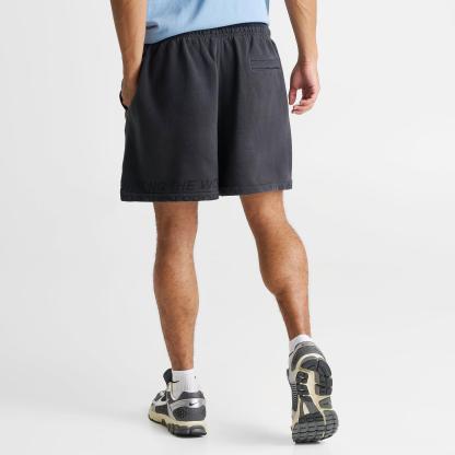 Men's Nithtke Sportswear Club Wordmark Fleece Shorts - Off Noir