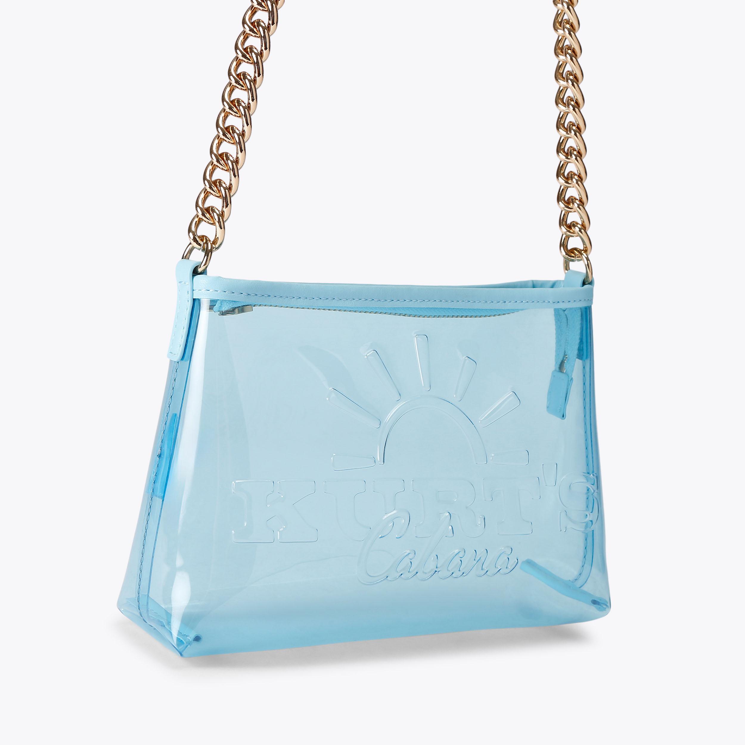 Kurt Geiger London Kurt's Cabana Small Pochette Bag - Blue - view 3