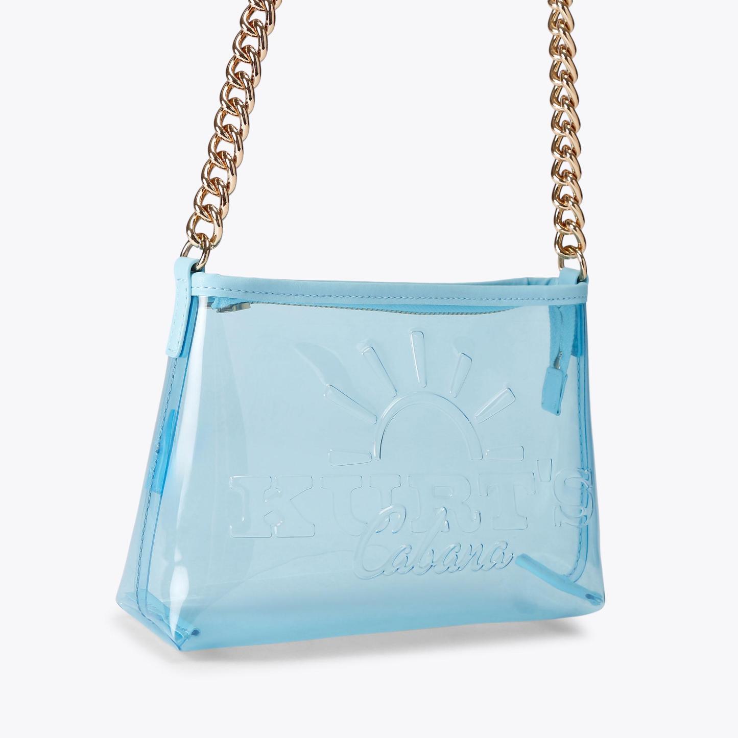 Kurt Geiger London Kurt's Cabana Small Pochette Bag - Blue - view 3
