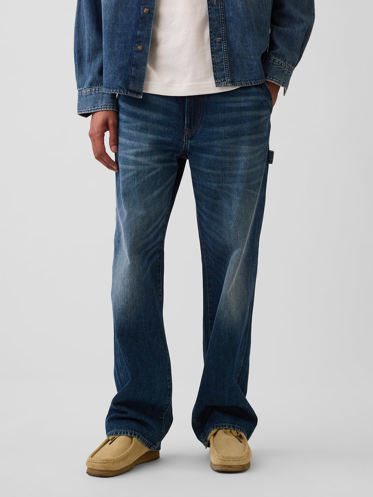 '90s Loose Jeans - Dark MEDIUM WASH