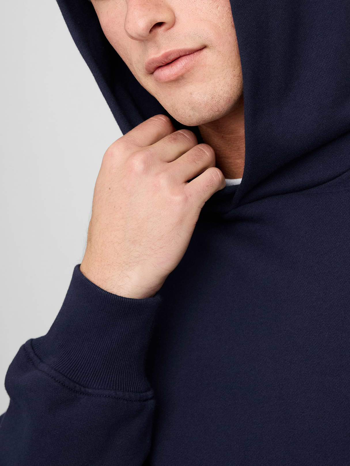 Adult Heavyweight Oversized Hoodie - Navy blue uniform