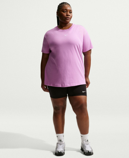 Nike Women's Sportswear Crewneck T-Shirt - Light Magenta
