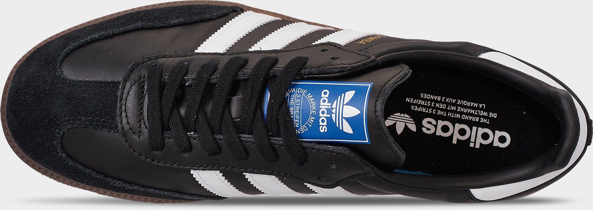 Men's adidas Originals Samba OG Casual Shoes - Part 2 - Black/White/Gum
