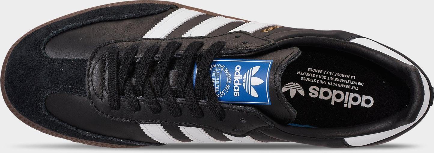 Men's adidas Originals Samba OG Casual Shoes - Part 2 - Black/White/Gum