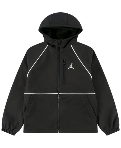 Jordan Boys' 8-20 Softshell Long-Sleeve Jacket - BLACK