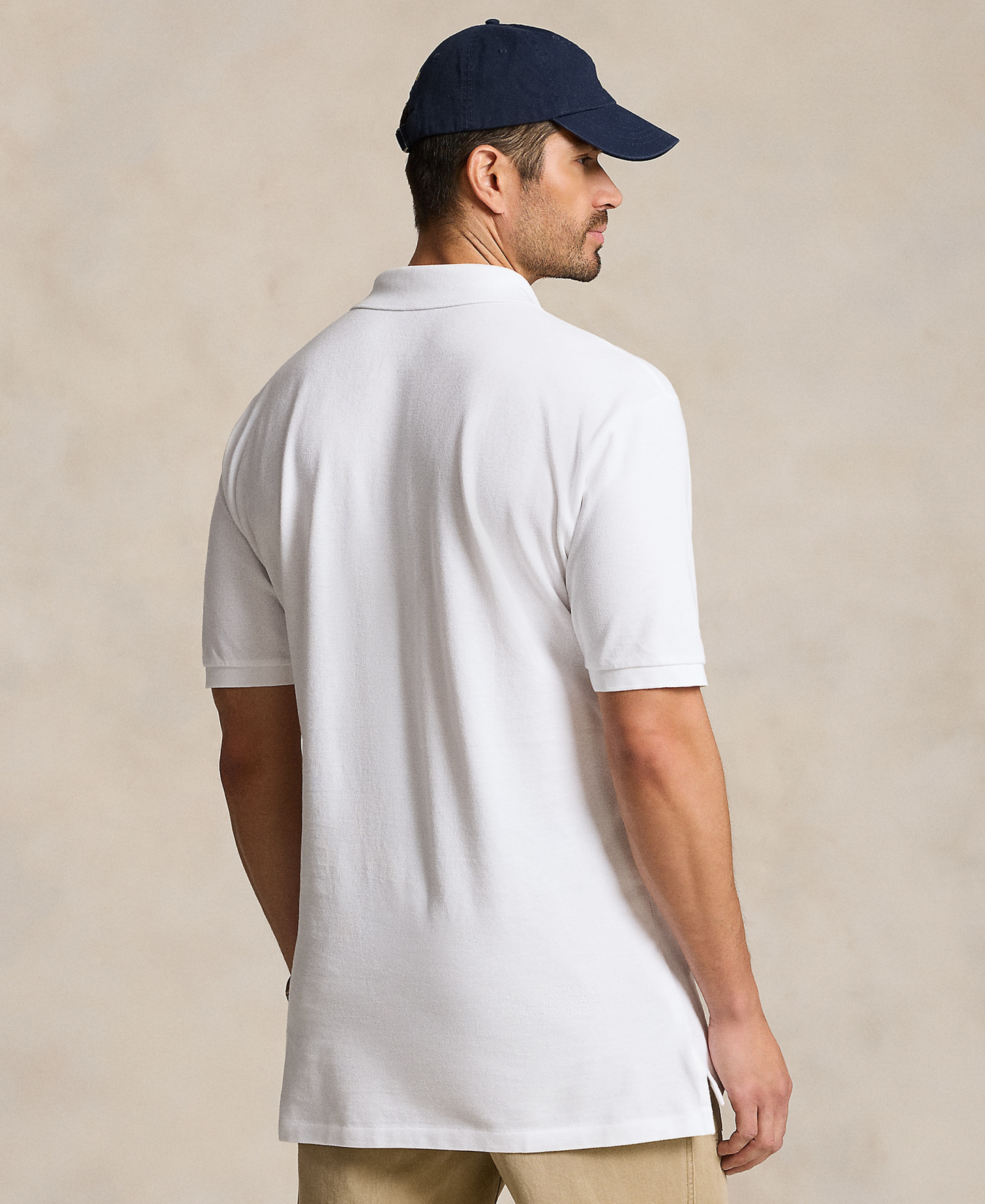 Polo Ralph Lauren Men's Big & Tall Cotton Short-Sleeve Polo Shirt - White