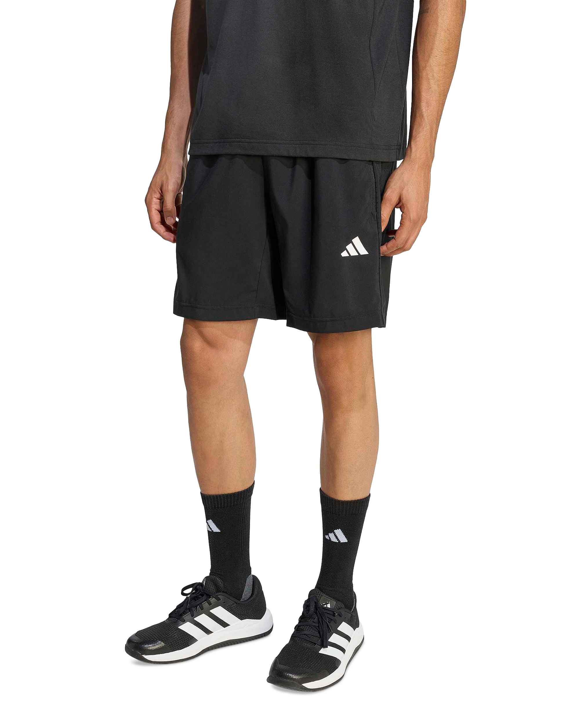 adidas Men's Workout Essentials Base Woven Shorts - Black