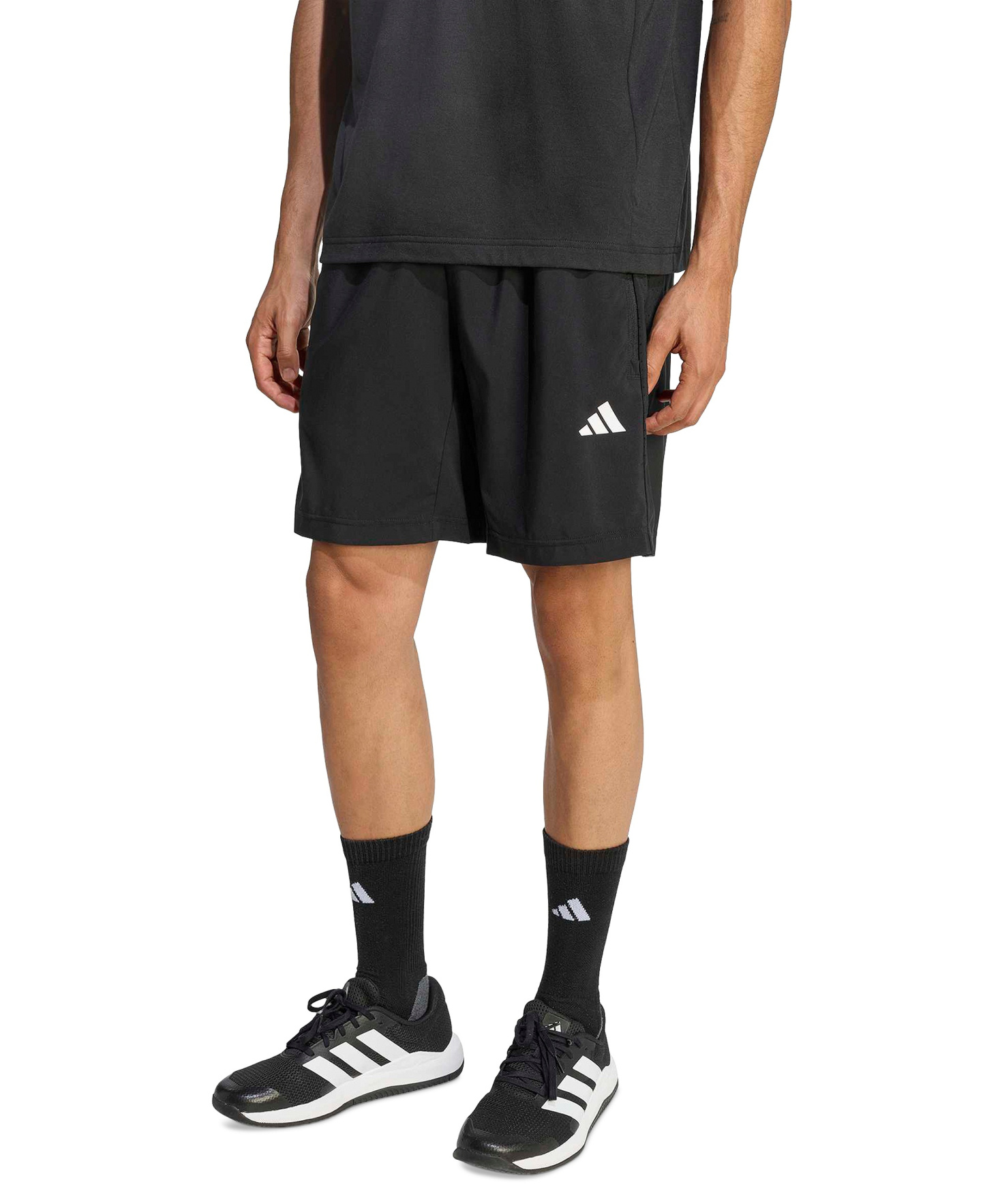 adidas Men's Workout Essentials Base Woven Shorts - Black