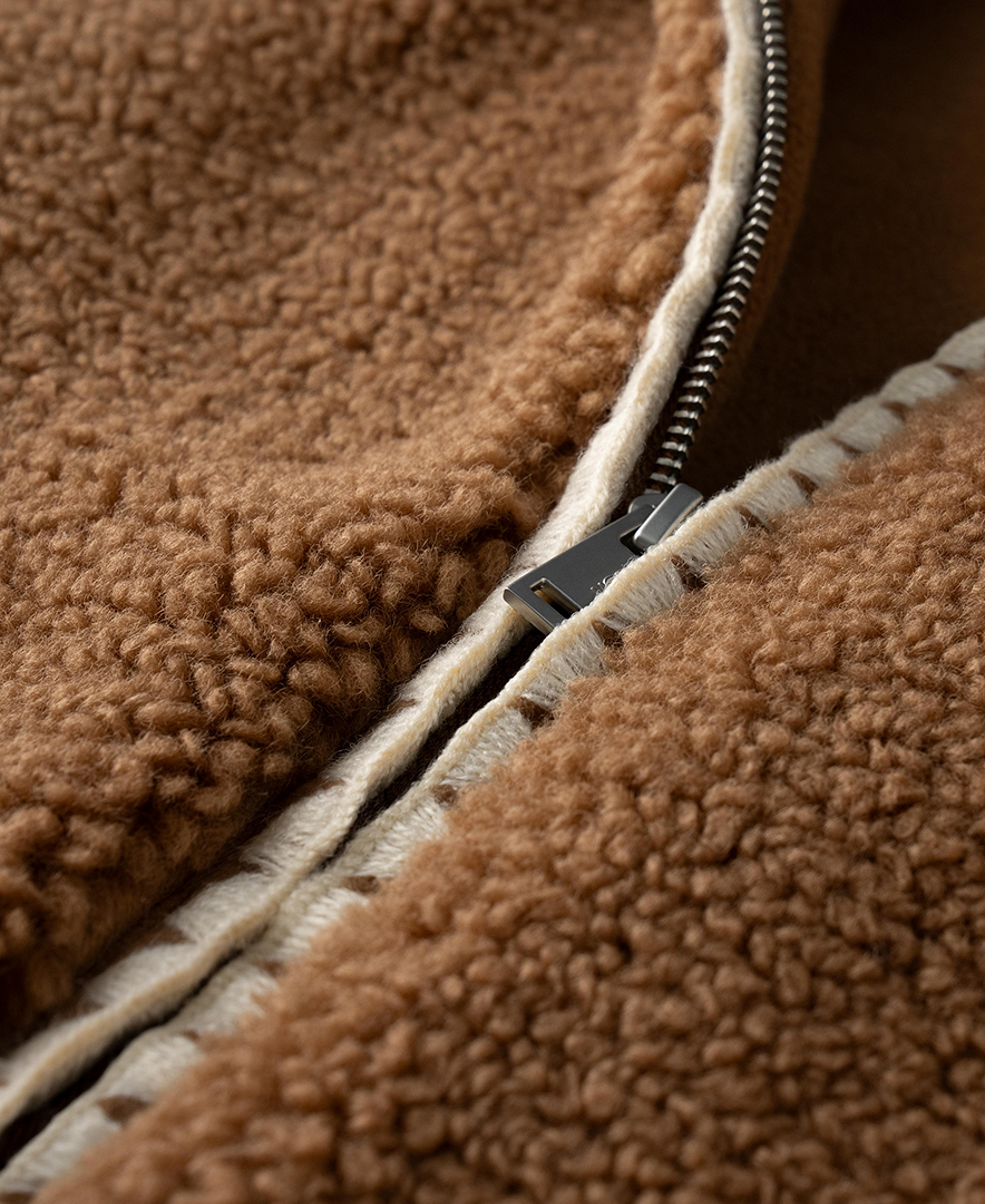 UGG® Women's Nikia Crochet Fluff Jacket - Brown