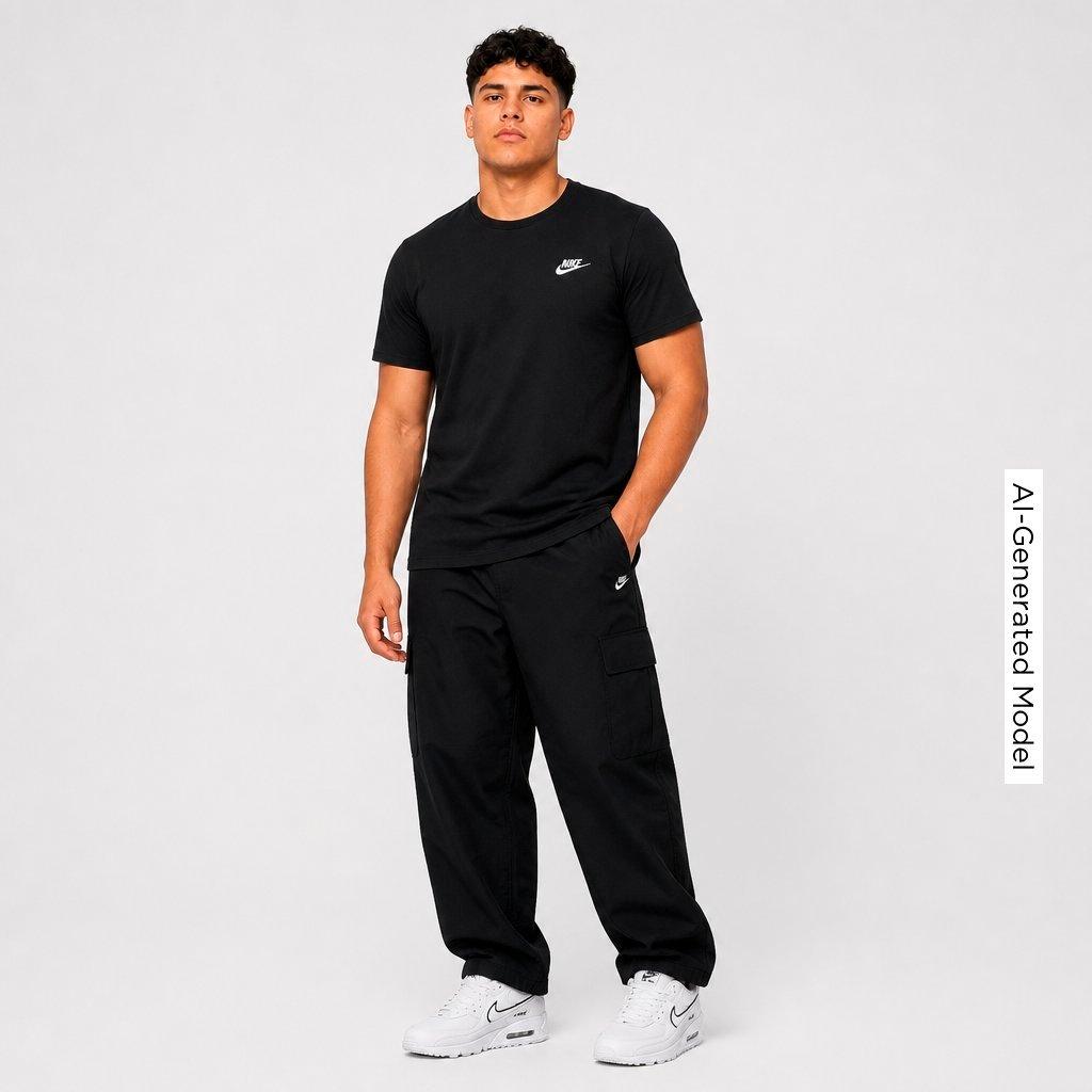 Nithtke Sportswear Club T-Shirt - Part 1 - Black/White