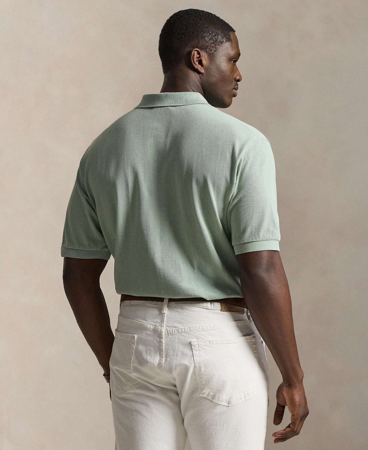 Polo Ralph Lauren Men's Big & Tall Cotton Short-Sleeve Polo Shirt - Light Green/C7952