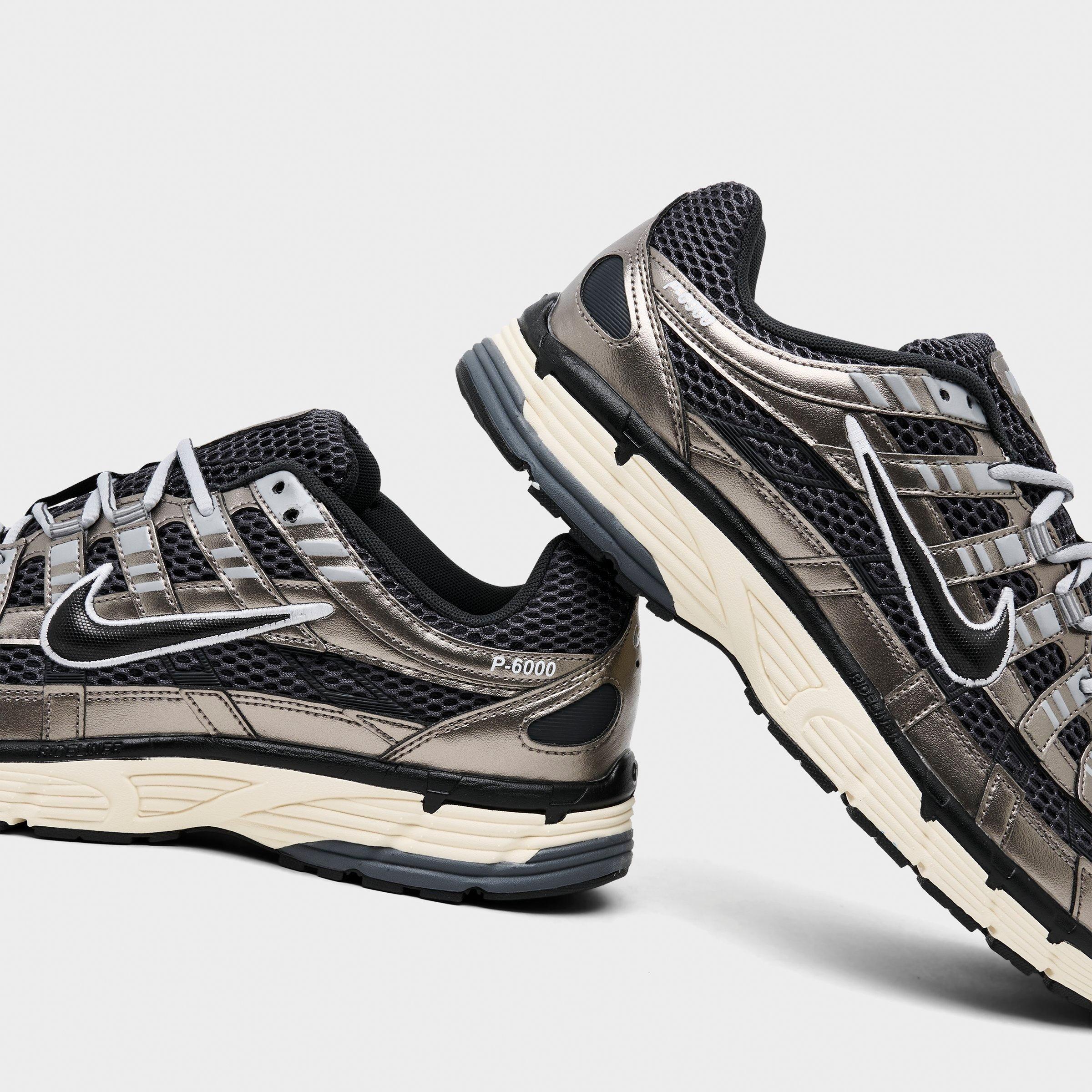 Men's Nithtke P-6000 SE Casual Shoes - Anthracite/Metallic Pewter/Smoke Grey/Black - Detail shot