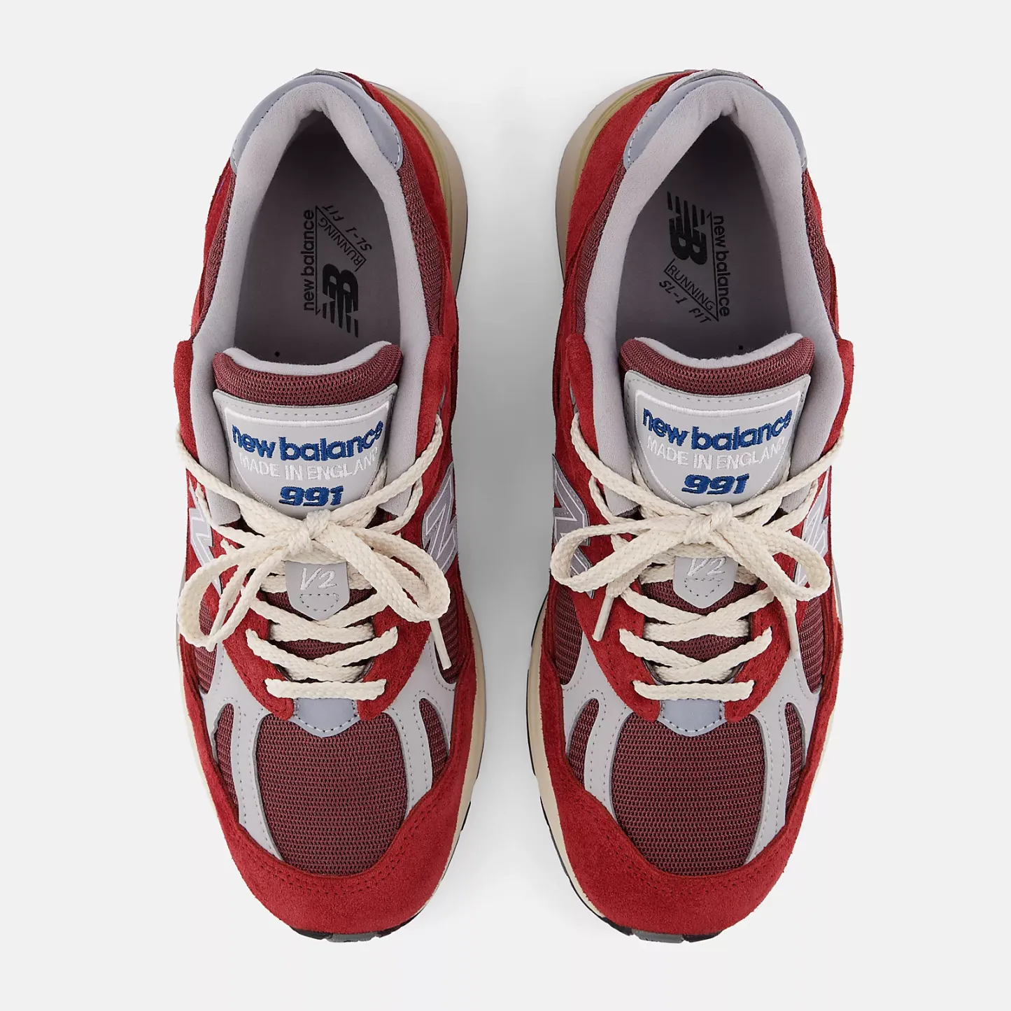 New Balance Made in UK 991V2 Vintage Sports, U991RS2
