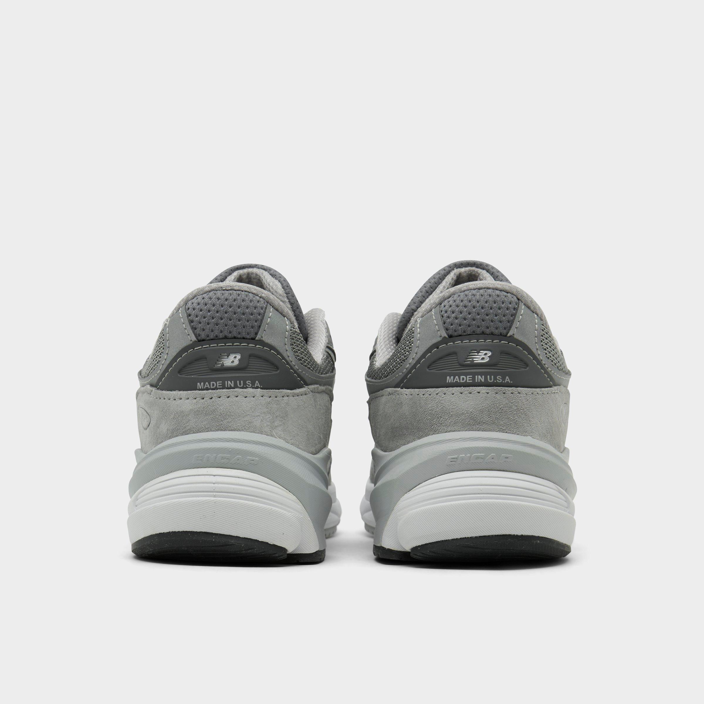 Women's New Balance Made in USA 990v6 Running Shoes - Grey/Grey - view 4