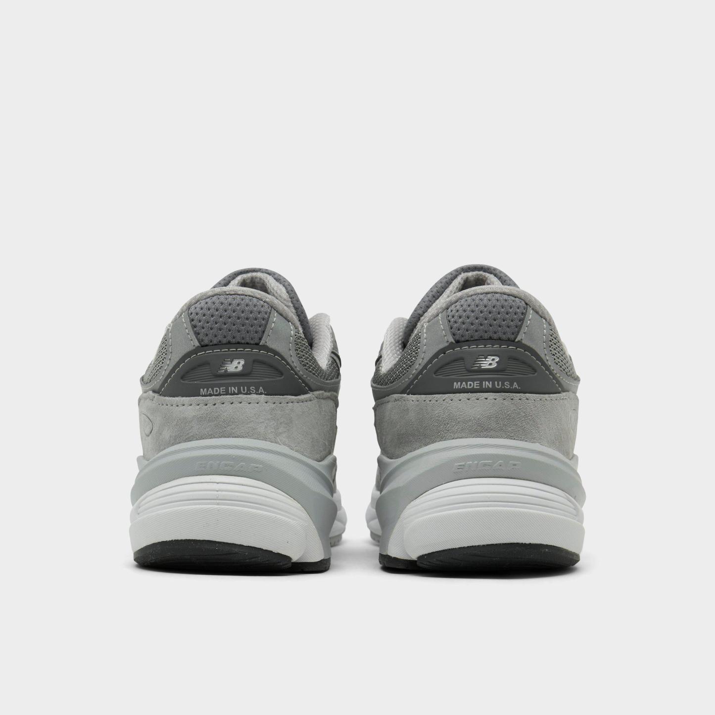 Women's New Balance Made in USA 990v6 Running Shoes - Grey/Grey - view 4