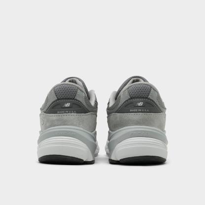 Women's New Balance Made in USA 990v6 Running Shoes - Grey/Grey - view 4