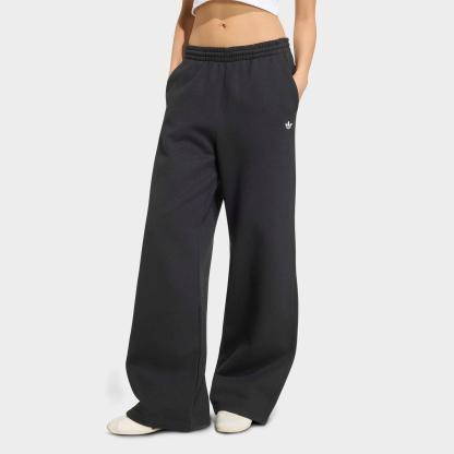 Women's adidas Originals Essentials Fleece Wide Leg Pants - Black