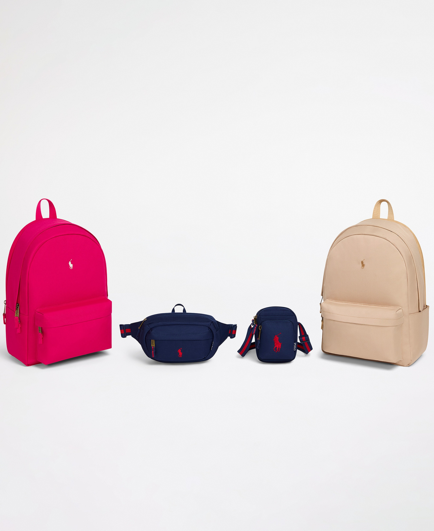 Polo Ralph Lauren Boys' and Girls' Embroidered Pony Color Backpack - Vintage Khaki