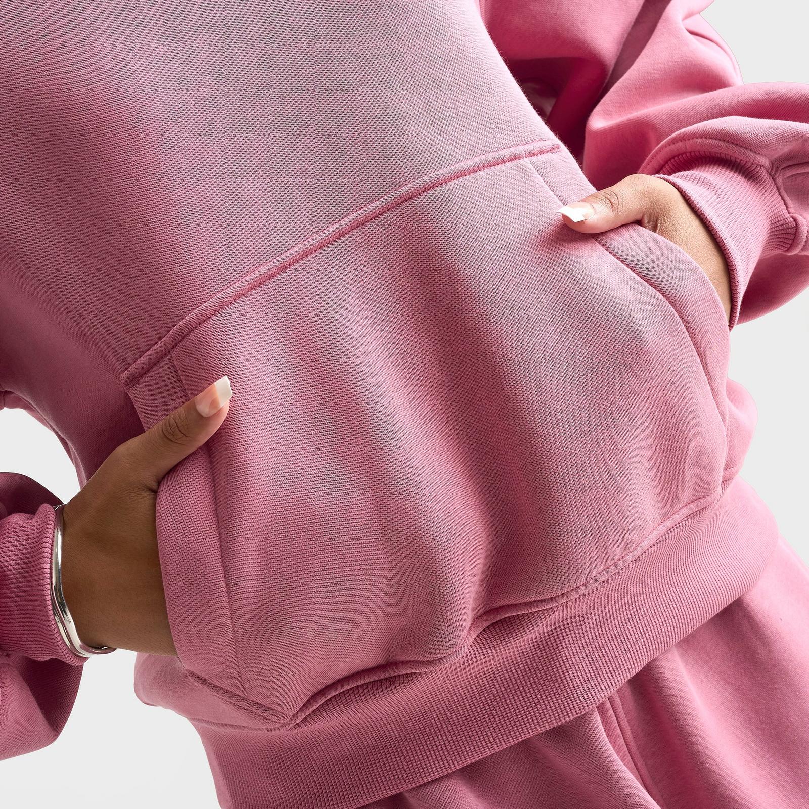 Women's Jordan Brooklyn Fleece Pullover Hoodie - Desert Berry - view 6