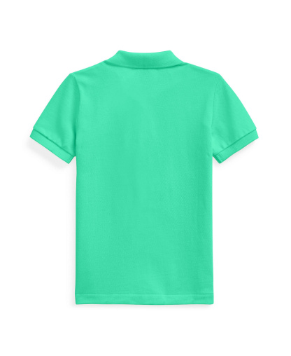 Polo Ralph Lauren Boys' 2T-7 Cotton Mesh Polo Shirt - Sunset Green