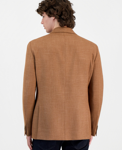 Tommy Hilfiger Men's Modern-Fit Solid Sport Coat - Rust