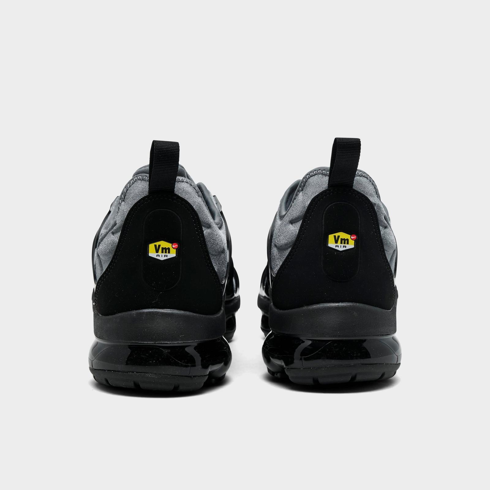 Men's Nike Air VaporMax Plus Running Shoes - Cool Grey/Black