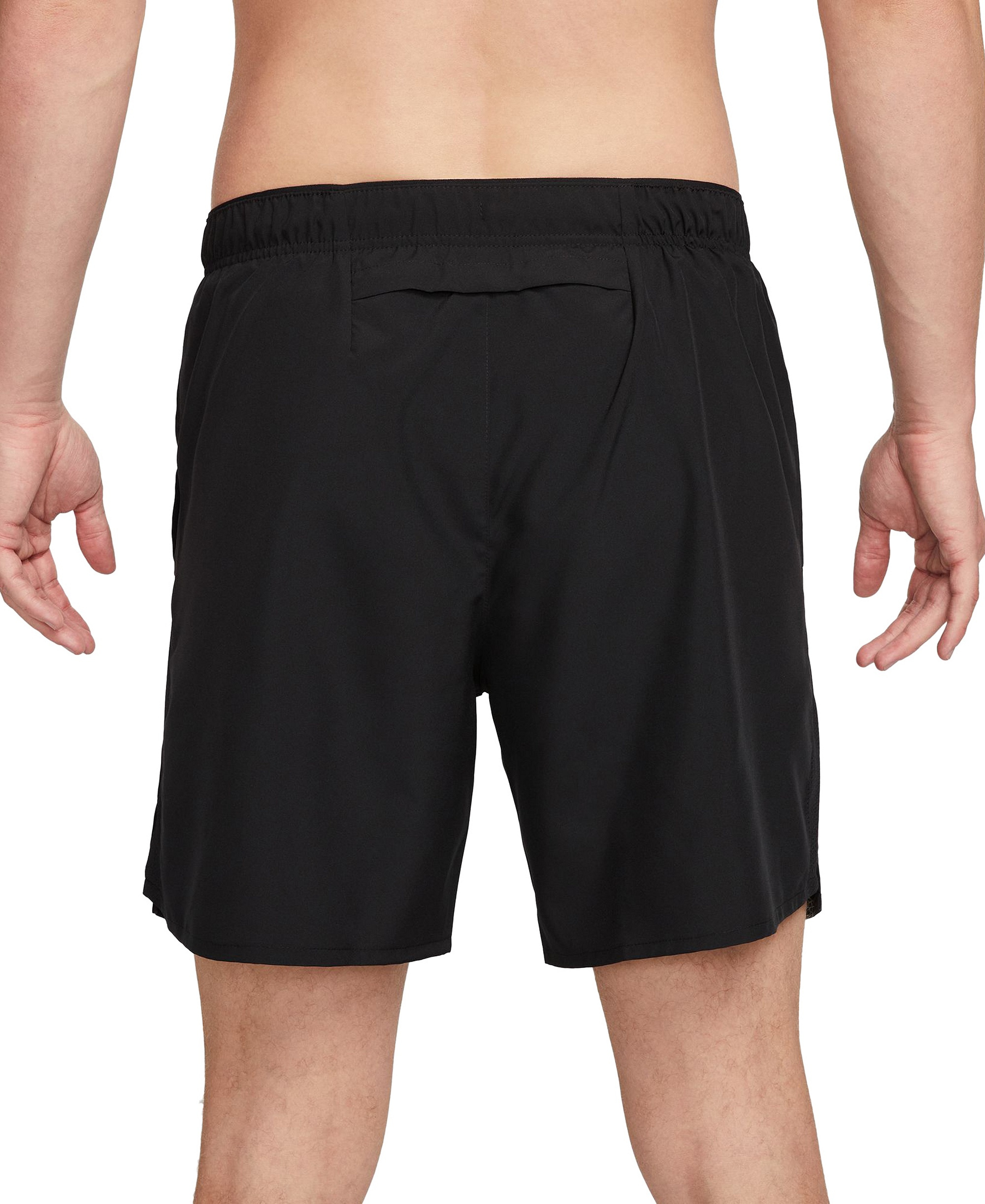 Nike Men's Challenger Dri-FIT Brief-Lined 7" Running Shorts - Black/reflective Silver