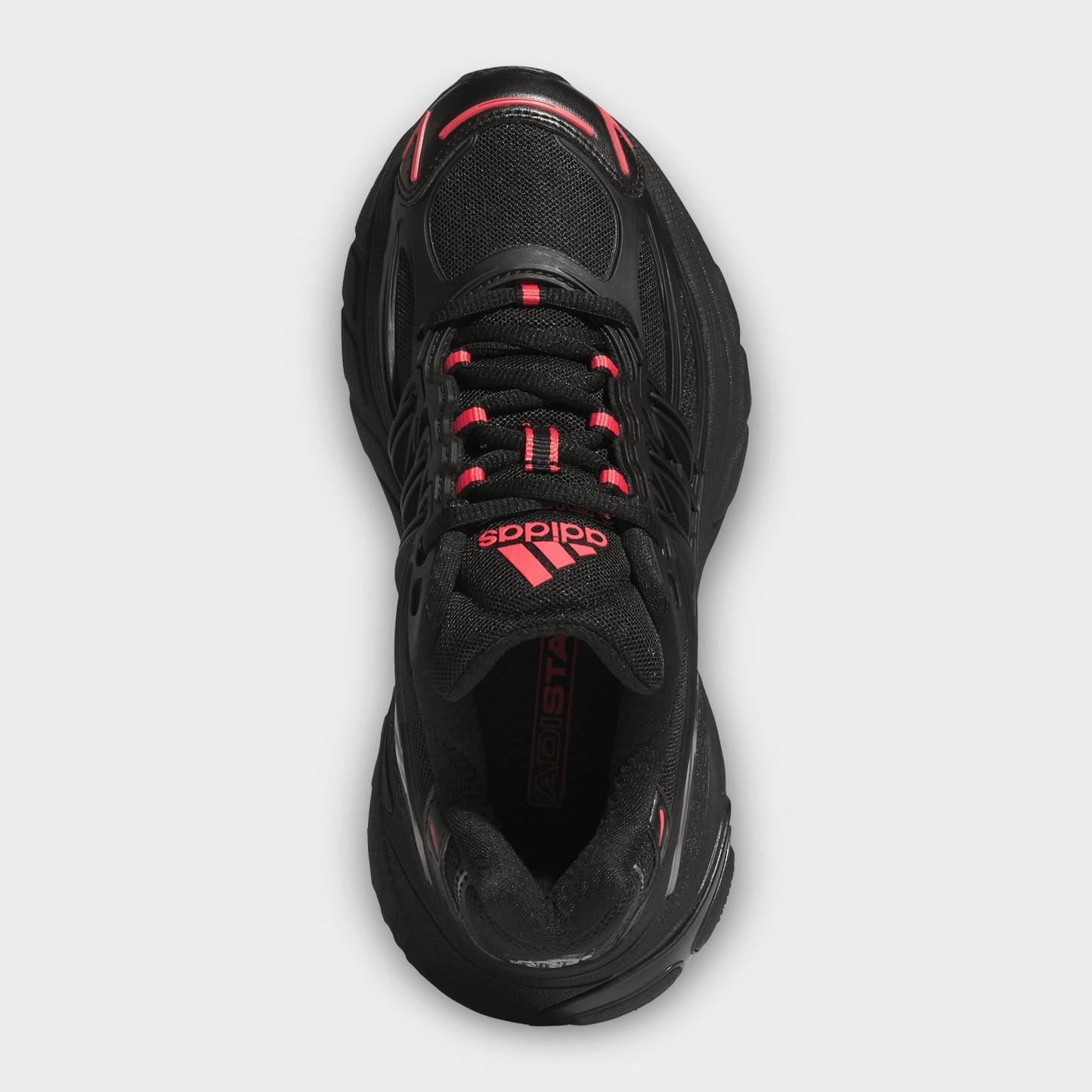 Big Kids' adidas Adistar XLG 2.0 Casual Shoes - Core Black/Core Black/Frozen Turbo - Top view