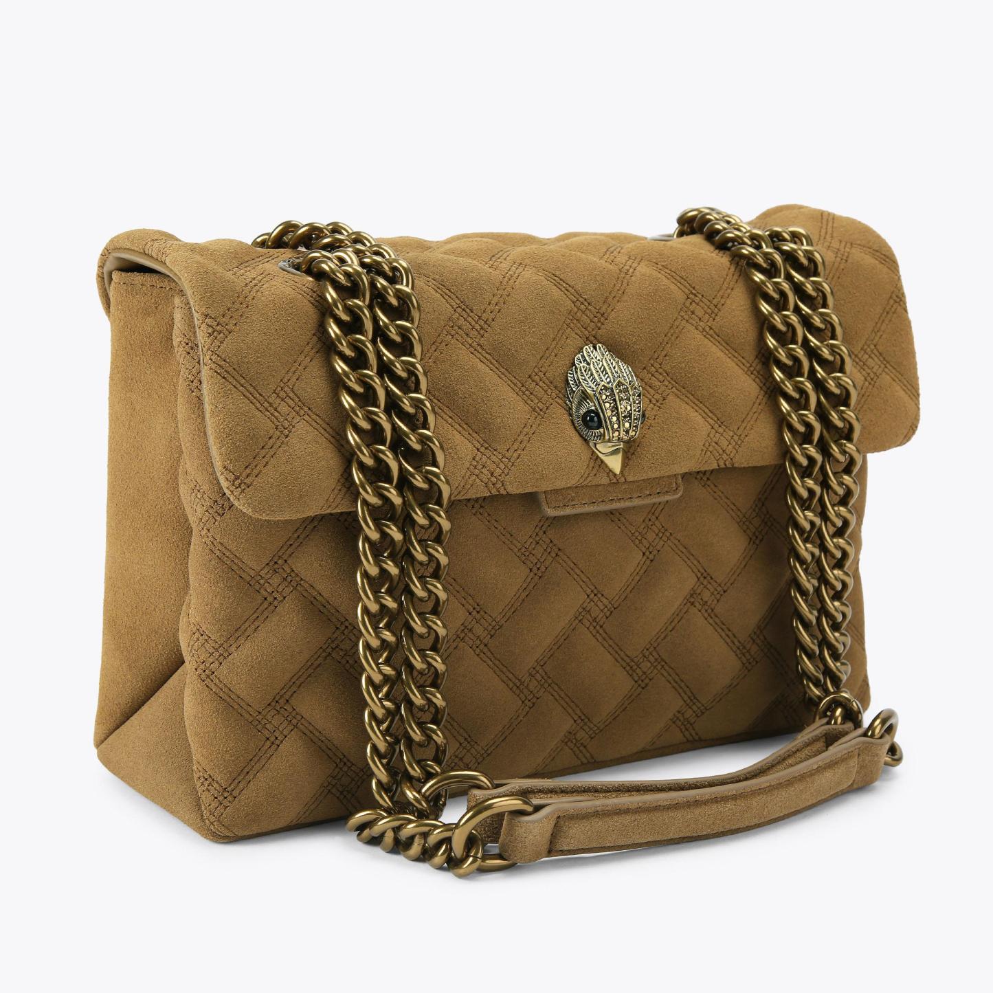 Kurt Geiger London Leather Kensington Bag - Tan - view 3